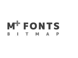 M+ BITMAP FONTS : 無料のフォントまとめ