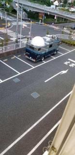 フジテレビ中継車無断駐車、停め方が酷すぎると炎上