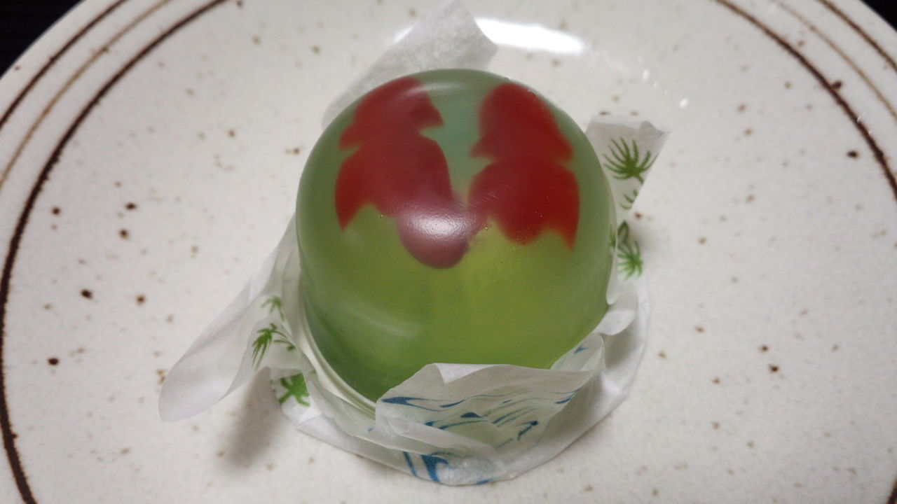 源吉兆庵 金魚 美味しいもの日記