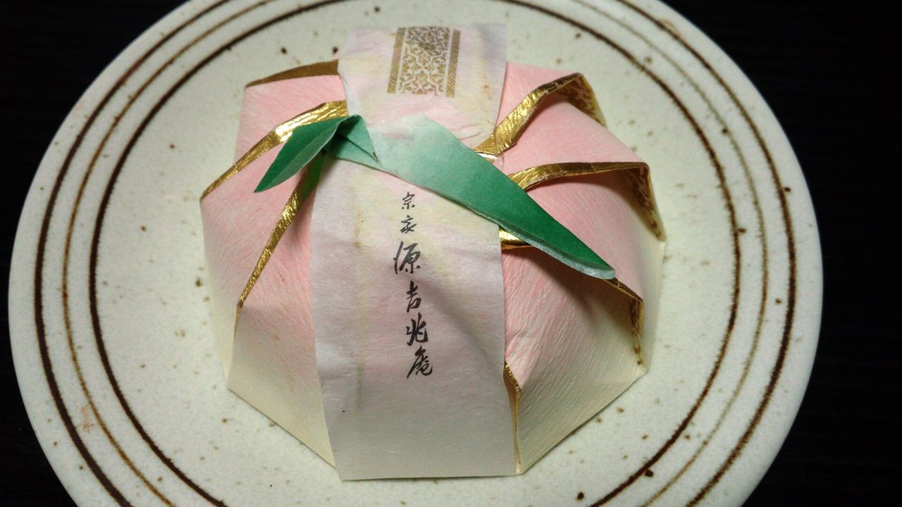 源吉兆庵 清水白桃ぜりぃ 美味しいもの日記
