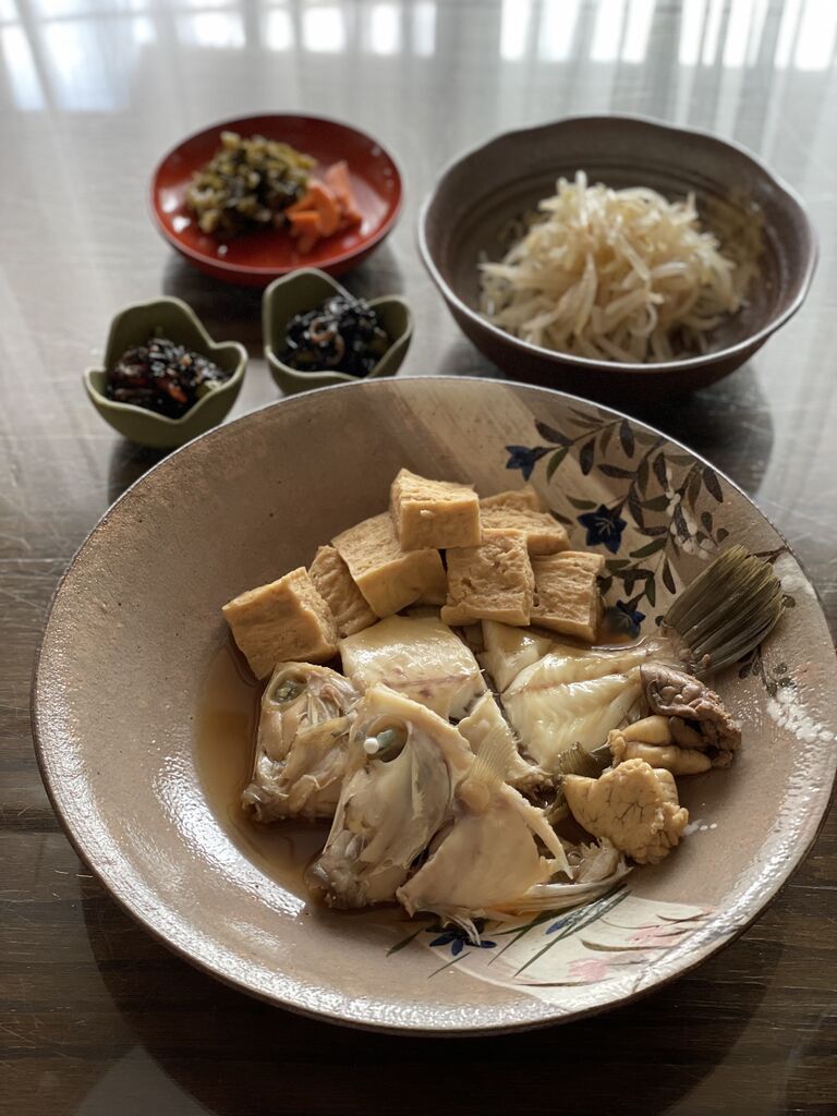 21 06 27 Sun カワハギの煮付け Foodiary