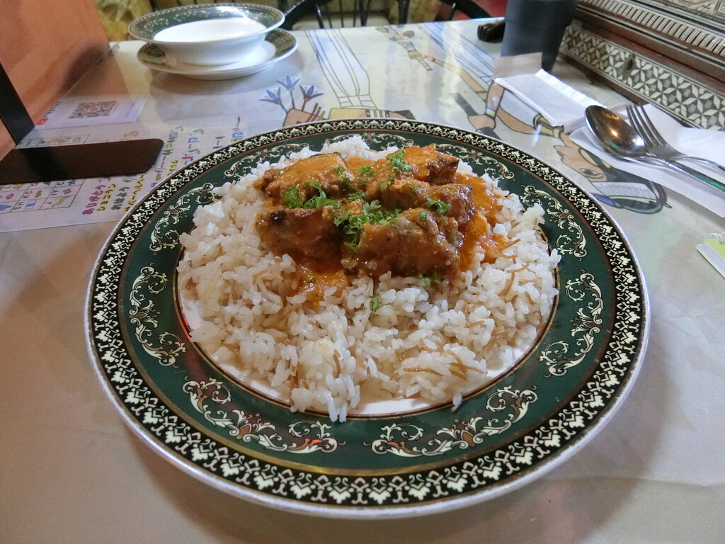 珍しいエジプト料理店でランチ 秋津 ぶらり ふらり西やら東やら 美味しいもの探し2nd
