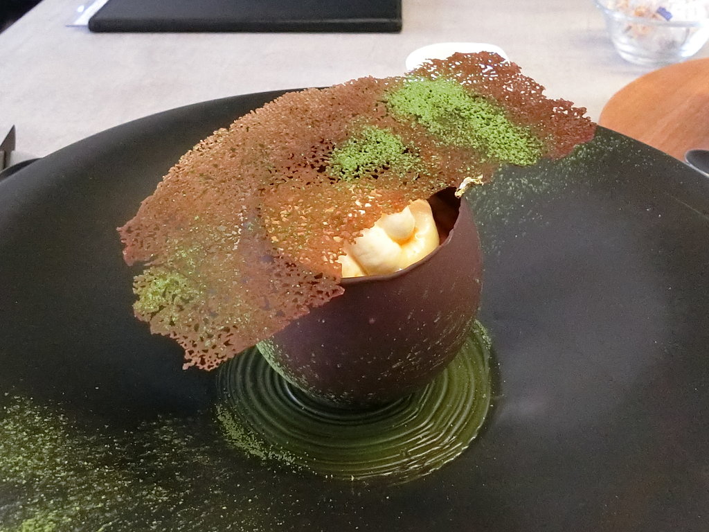 皿盛りながらパフェのようなメニュー 銀座一丁目 ぶらり ふらり西やら東やら 美味しいもの探し2nd