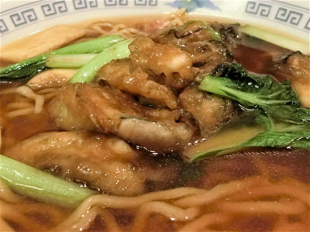 スープと牡蠣で驚きの美味さな人気の牡蠣そば 有楽町 ぶらり ふらり西やら東やら 美味しいもの探し2nd