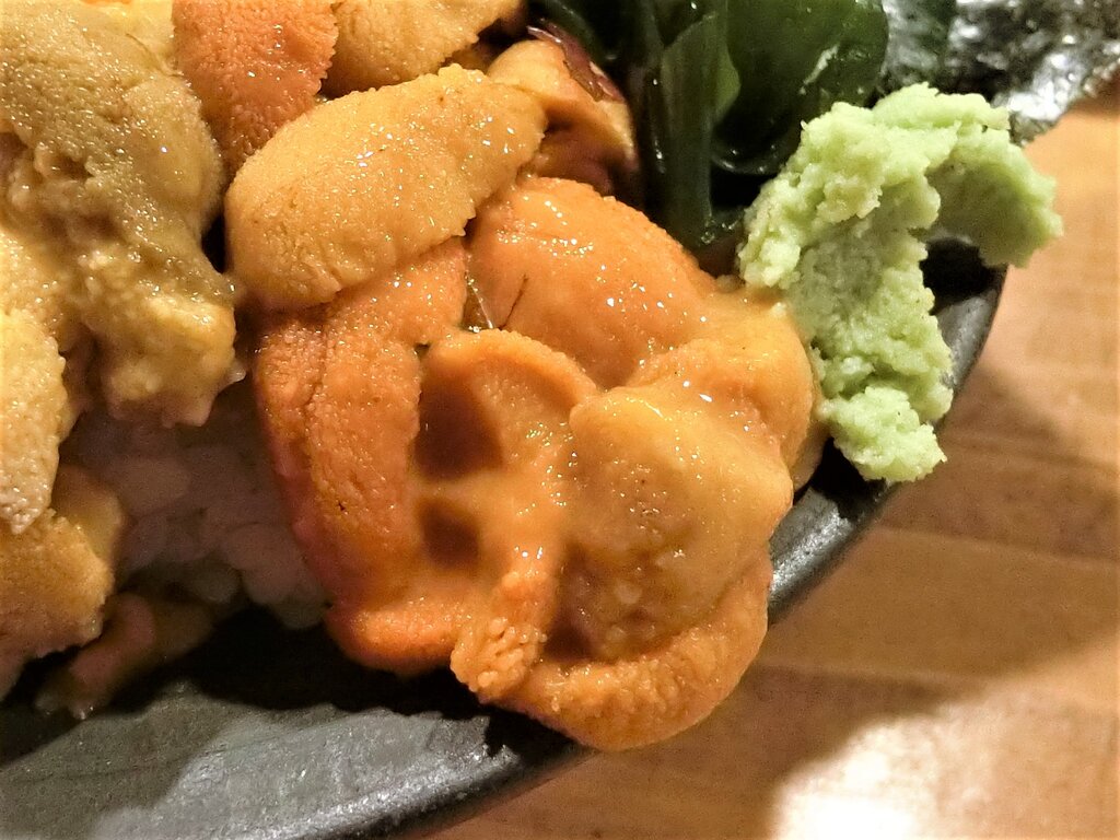 季節の国産 厳選うに5種食べ比べ丼 築地 ぶらり ふらり西やら東やら 美味しいもの探し2nd