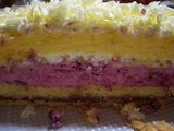 ジーゲスクランツのケーキの断面