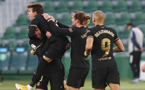 メッシ不在のバルセロナ エルチェに2発完勝 Mfリキ プッチが初ゴール スポキチ速報