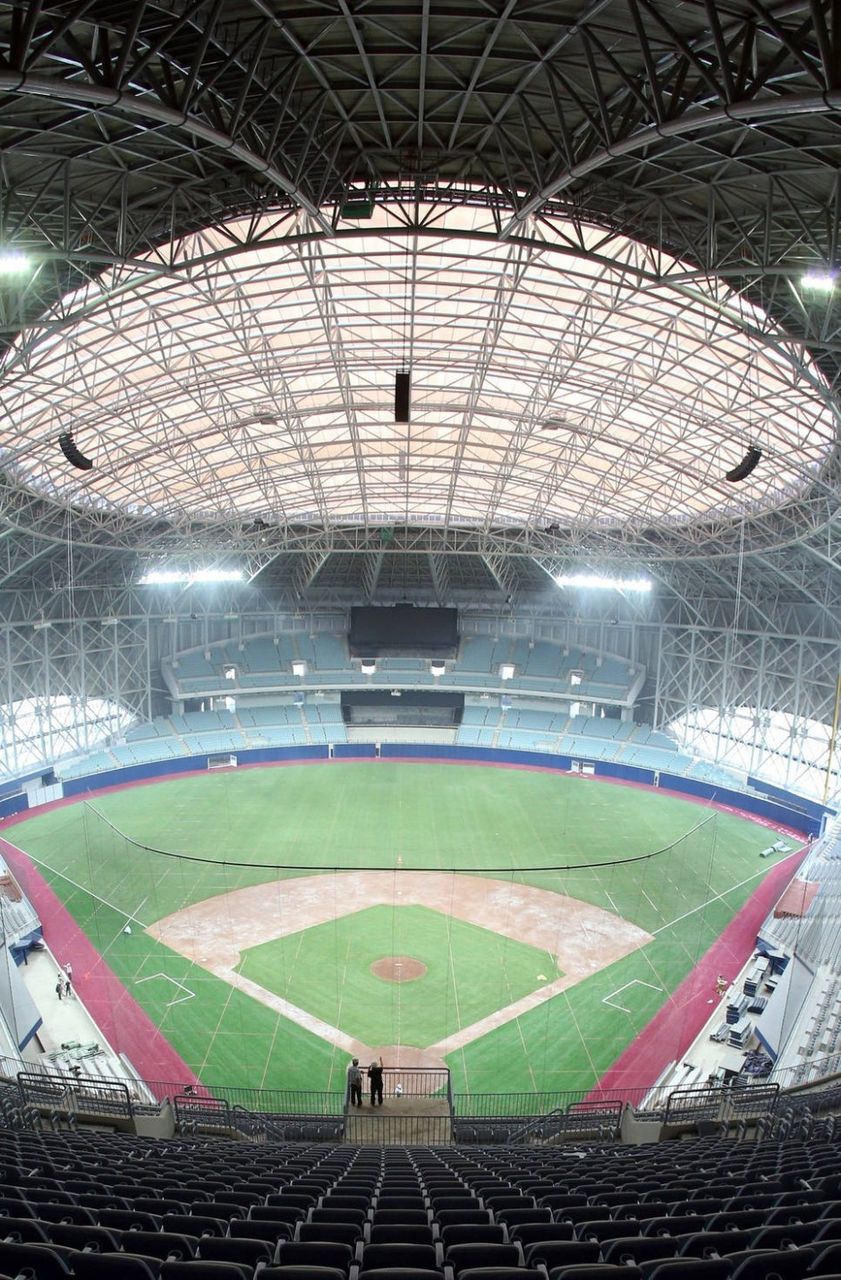 韓国初のドーム球場が完成 1万8092人収容 愛称は 高尺 コチョク スカイドーム ベースボール速報