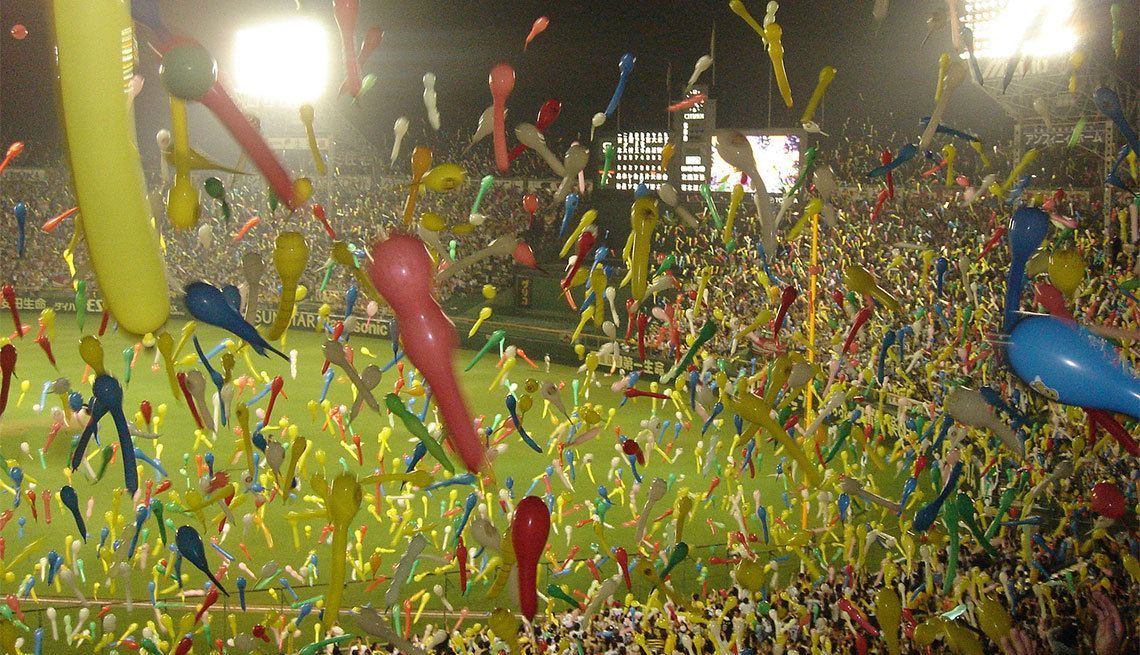 野球 阪神がジェット風船自粛を要請 新型コロナ感染対策 ベース