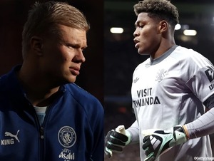 【サッカー】24日ハーランドvs鈴木彩艶が実現へ! マンC指揮官がアストン・ビラ戦へ「100%出場可能」と明言