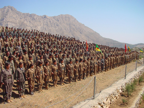 PKK-fighters