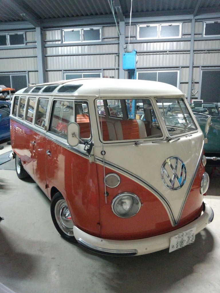 品質が Shell サンバ フォルクスワーゲン グリーンライト バス シェル 1964 ミニカー