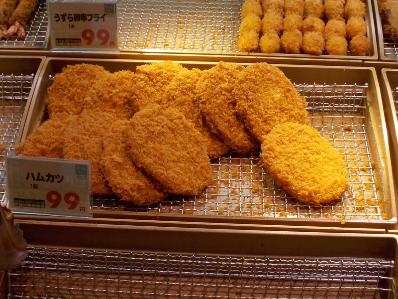 揚げない 焼かない 昭和のレンジでチンして豚こまとんカツでハムカツを作ろうとしたけどできなかったでござる はやしのなか
