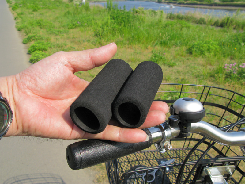 自転車 グリップ カバー