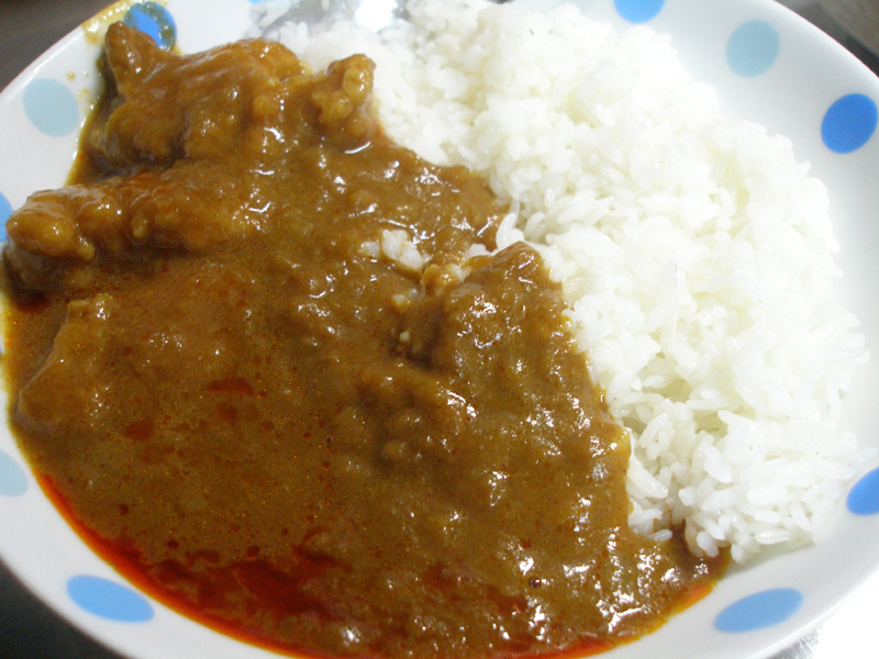 ｓ ｂの腹ペコなあなたに贈るゴロッと飛び出す唐揚げが旨い ゴロ唐チキンカレー具リッチは食いやすいけどふつー はやしのなか