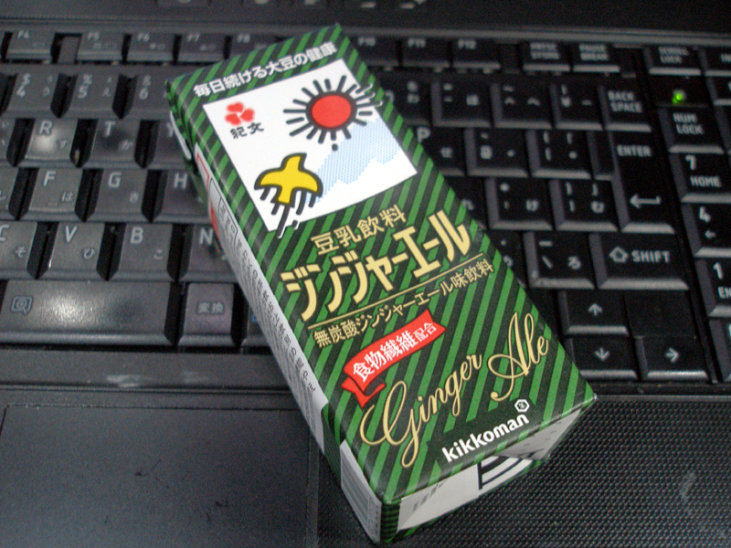 残念だがちょっとジンジャーエールには思えない紀文の豆乳飲料ジンジャーエール はやしのなか 残念だがちょっとジンジャーエールには思えない紀文の豆乳飲料ジンジャーエール はやしのなか