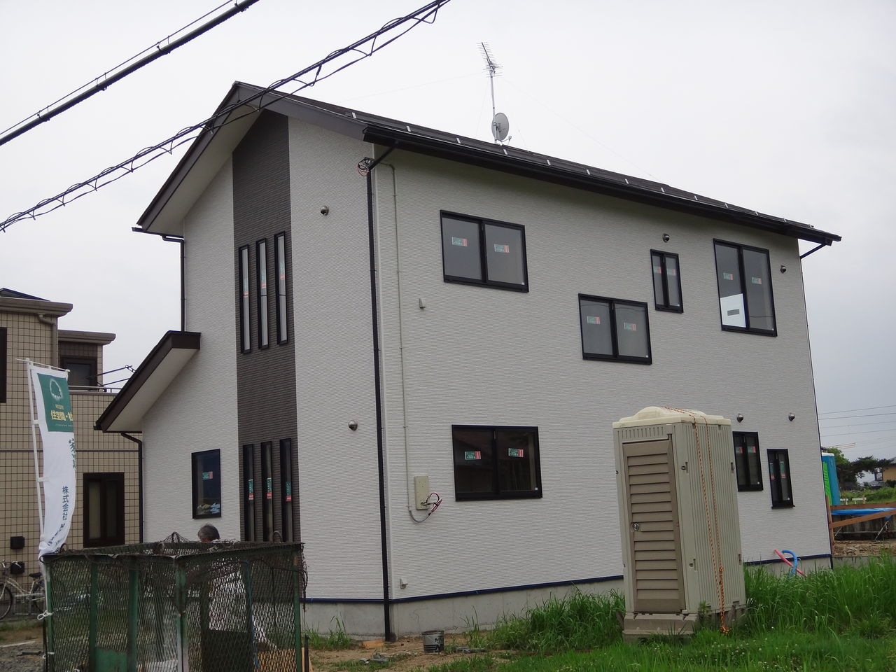 家づくり その49 足場撤去 Ts工法フォスレストホーム スタッフブログ