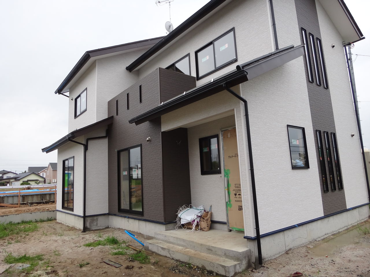 家づくり その49 足場撤去 Ts工法フォスレストホーム スタッフブログ