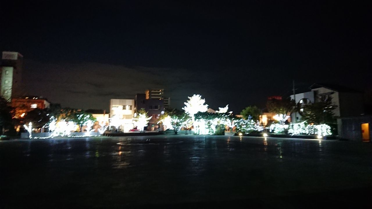 糸島 丸田池公園のイルミネーション 徒然日記