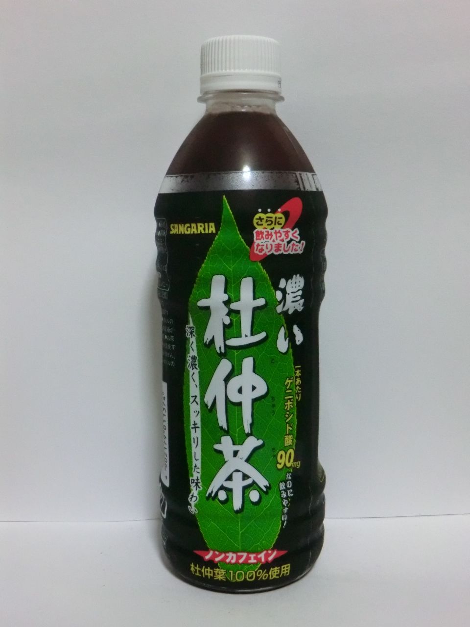 サンガリア 濃い杜仲茶 petボトル 500ml softdrink nomu