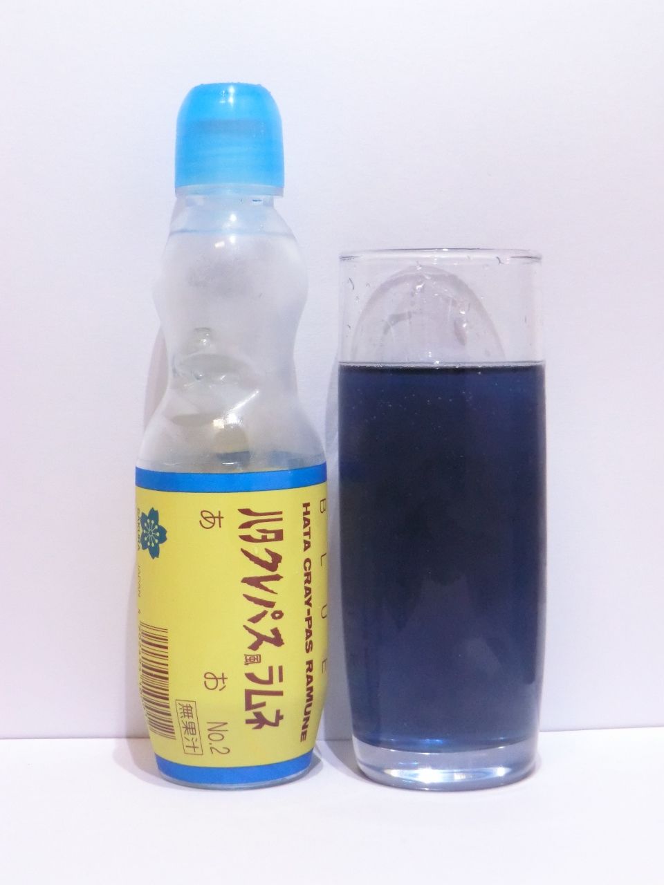 ハタ鉱泉 ハタクレパス風ラムネ あお Petボトル 250ml Softdrink Nomu