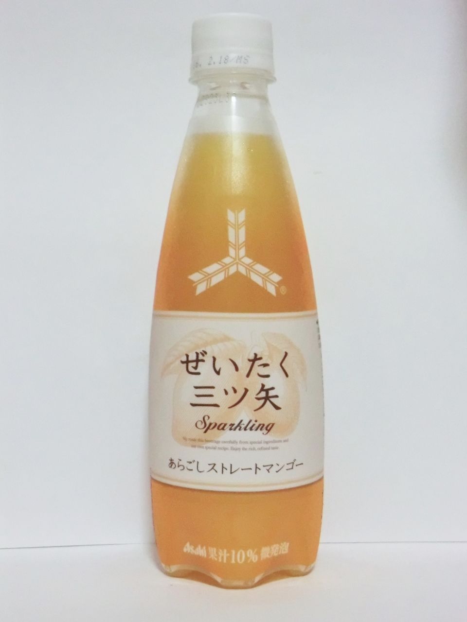 アサヒ ぜいたく三ツ矢スパークリング あらごしストレートマンゴー Petボトル 410ml Softdrink Nomu アサヒ ぜいたく三ツ矢スパークリング あらごしストレートマンゴー Petボトル 410ml Softdrink Nomu