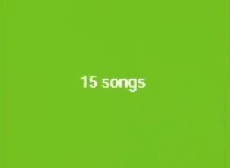 15 songs