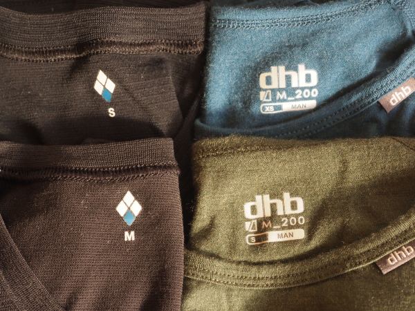 Dhbメリノ長袖ベースレイヤーのサイズを徹底比較してみた 昔チャリダー今ローディー