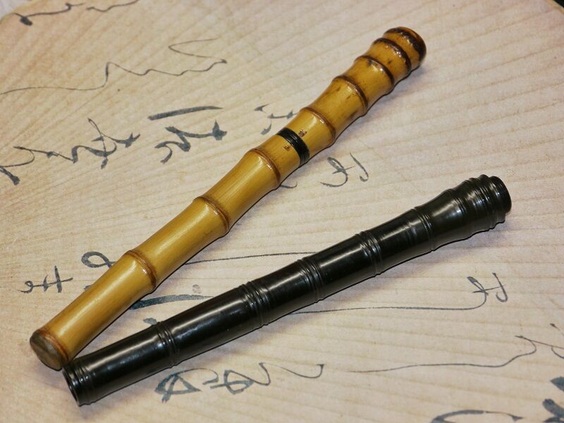 万年筆 大橋堂 植原栄一 エボナイト 14K 万年筆 OHASIDO 大橋堂