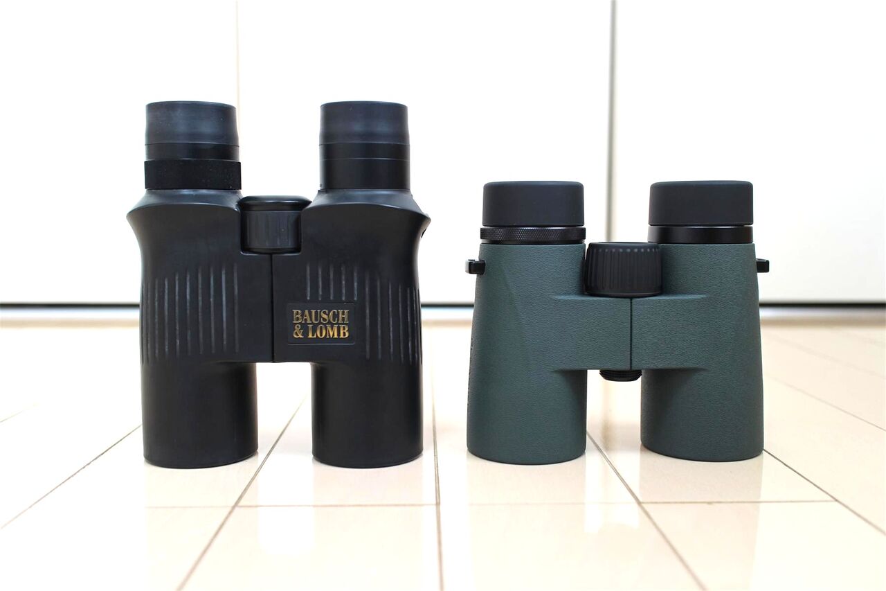 Pleasing 青雲HR 8.5x43 WP vs. BAUSCH & LOMB ELITE 8×42 : 賞月観星