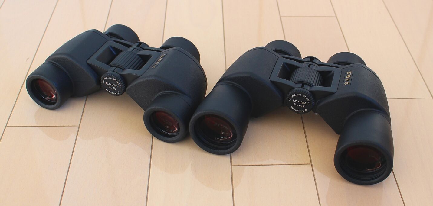 賞月観星プリンス UWA7x35WP＆8.5x42WP : 賞月観星