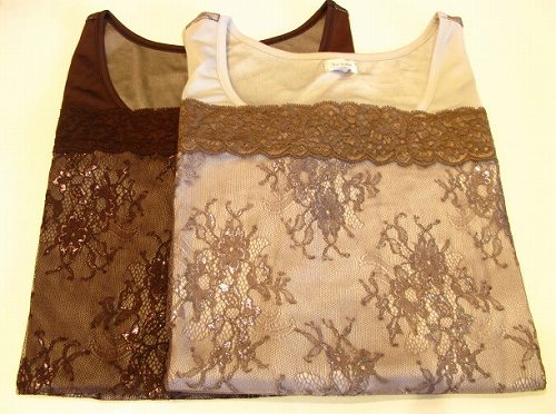 fou foret レースタンクトップ3