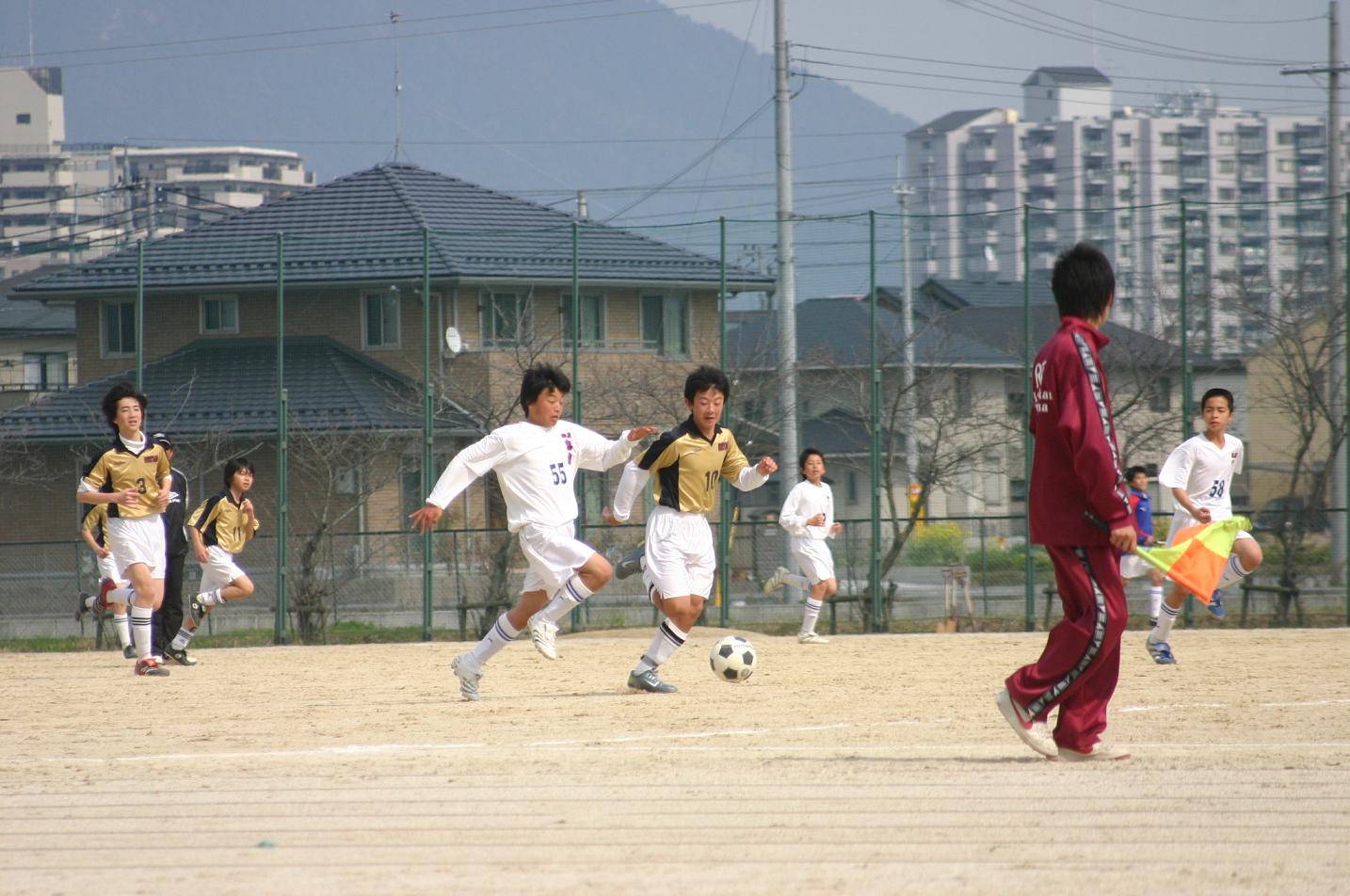 滋賀遠征 練習試合 Forza 富雄中学校サッカー部
