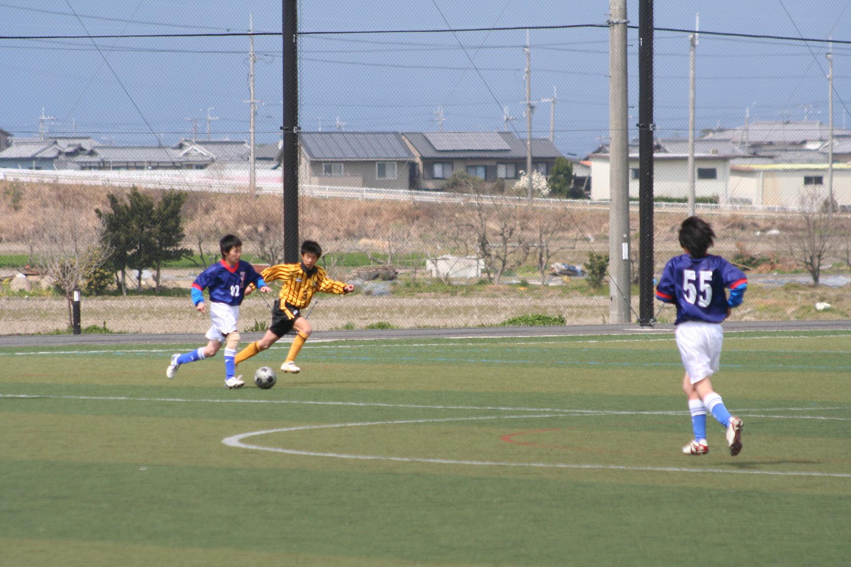 対 東海大仰星 Forza 富雄中学校サッカー部