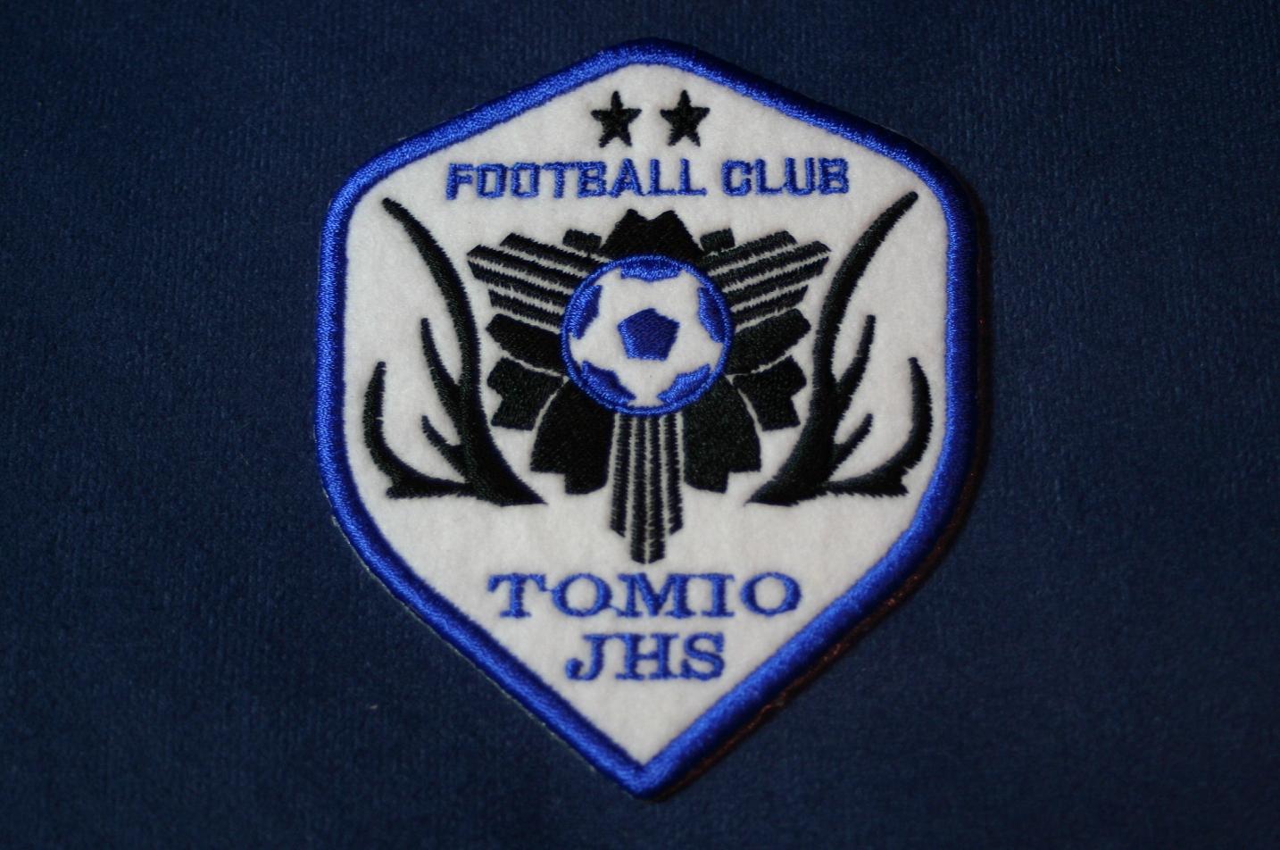 エンブレム 応援旗 Forza 富雄中学校サッカー部