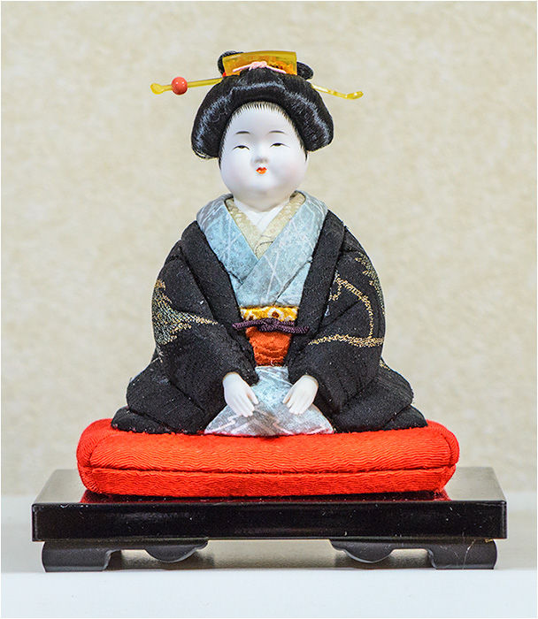 お福さん /木目込み人形材料と完成品｜ 人形の田辺
