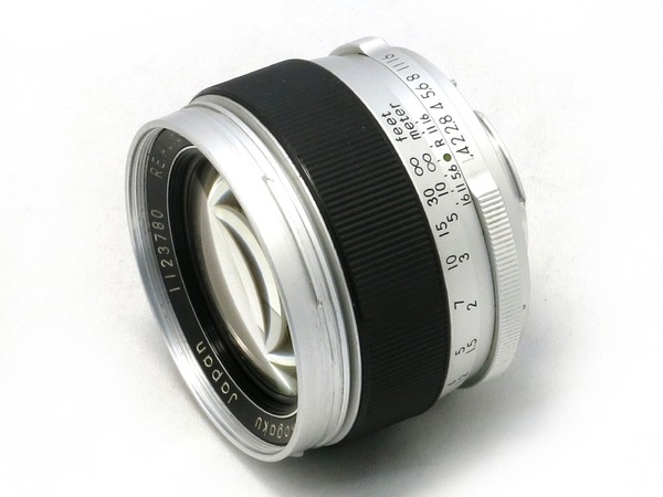 REオートトプコール58mm/1.4　純正フード・前後キャップつき　動作確認済 REオートトプコール58mm/1.4 純正フード・前後キャップつき 動作