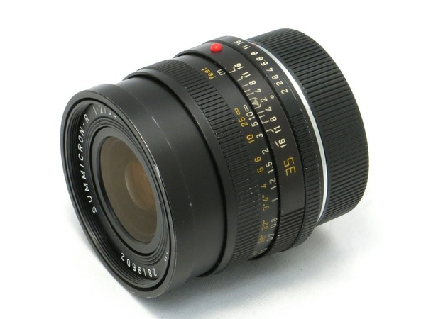 ライカ ズミクロン （R）35mm F2（3カム） : オールドレンズの