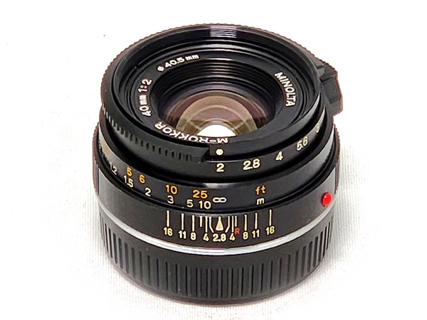 ミノルタ M-ROKKOR 40mm F2 （CLE用） : オールドレンズのフォトベルゼ
