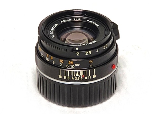 ミノルタ M-ROKKOR 40mm F2 （CLE用） : オールドレンズのフォトベルゼ