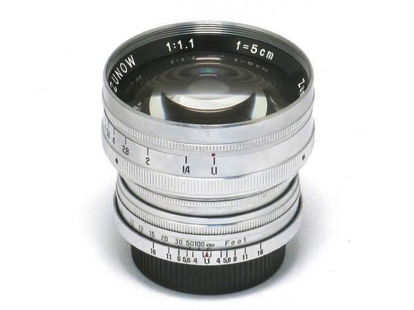 関東カメラ・山崎光学 整備品】ズノー50mm/F1.1（ライカL