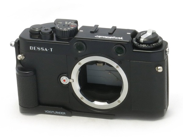 フォクトレンダー　BESSA-T　BLACK Voigtlander BESSA-T ブラックボディ グリップ,元箱付