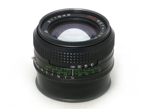 ロシア MC Vega-28B 120mm F2.8 （for Pentacon6） : オールドレンズ