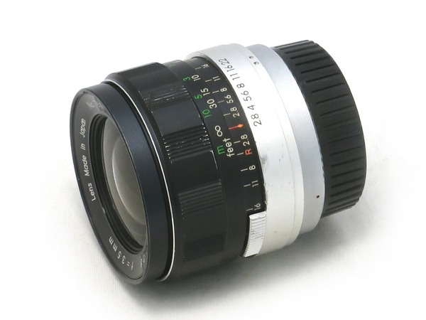 ソリゴール 35mm F2.8 （for MINOLTA SR） : オールドレンズのフォトベルゼ