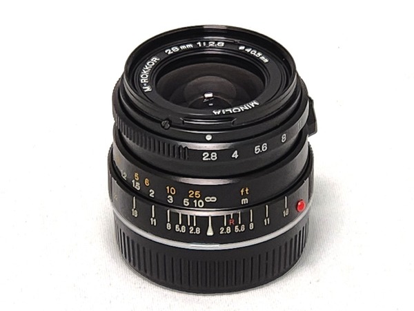 ミノルタ M-ROKKOR 28mm F2.8 （CLE用） : オールドレンズのフォトベルゼ