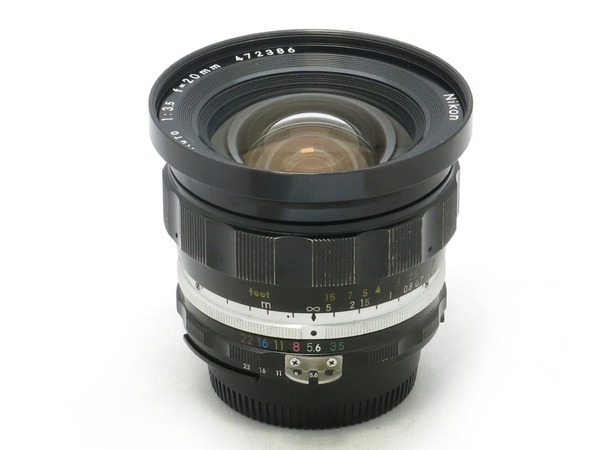 ニコン Auto Nikkor-UD 20mm F3.5 (Ai改) : オールドレンズのフォト