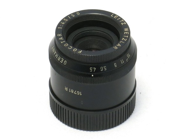 ライカ Focotar 50mm F4.5 16781R （引き伸ばし） : オールドレンズの