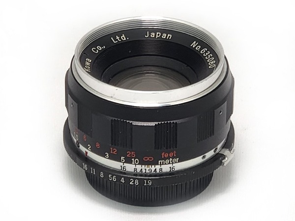 コーワ KOWA SETR 50mm F1.9 （M42マウント改造） : オールドレンズの