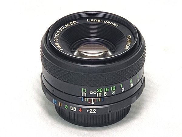 フジフイルム FUJINON 55mm F2.2 （M42マウント） : オールドレンズの