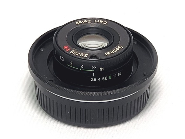 コンタックス Sonnar T* 38mm F2.8 （CONTAX T Leica-M 改造